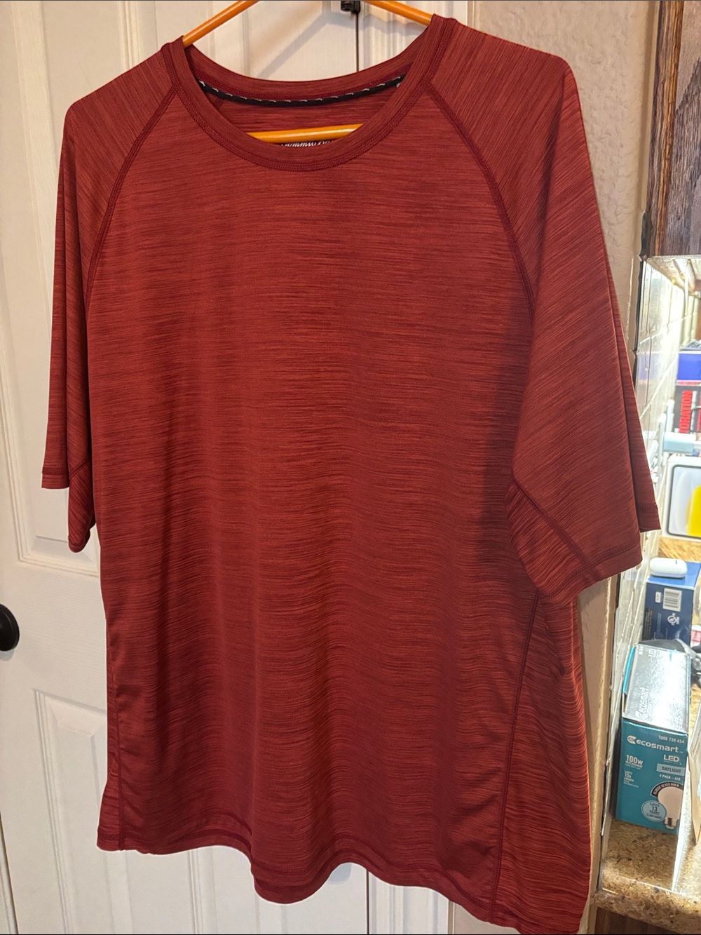 Tommy Bahama Men's Maroon Heather Short-Sleeve Crew